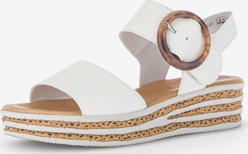 GABOR - Sandália em branco: frente