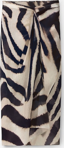 CALZEDONIA Beach Towel in Beige: front
