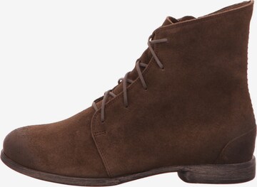 THINK! Lace-Up Ankle Boots in Brown