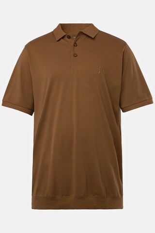 JP1880 Poloshirt in Braun: Vorderseite