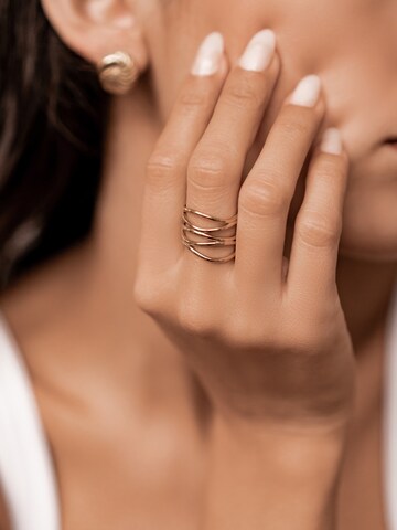 Hey Happiness Ring 'Weave' in Gold