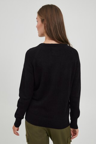 Oxmo Strickpullover 'MARIA' in Schwarz