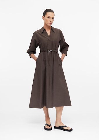 COMMA Dress in Brown: front