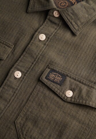 Fit confort Chemise Superdry & Co en vert