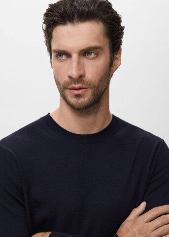 MANGO MAN Sweater 'Willy' in Blue