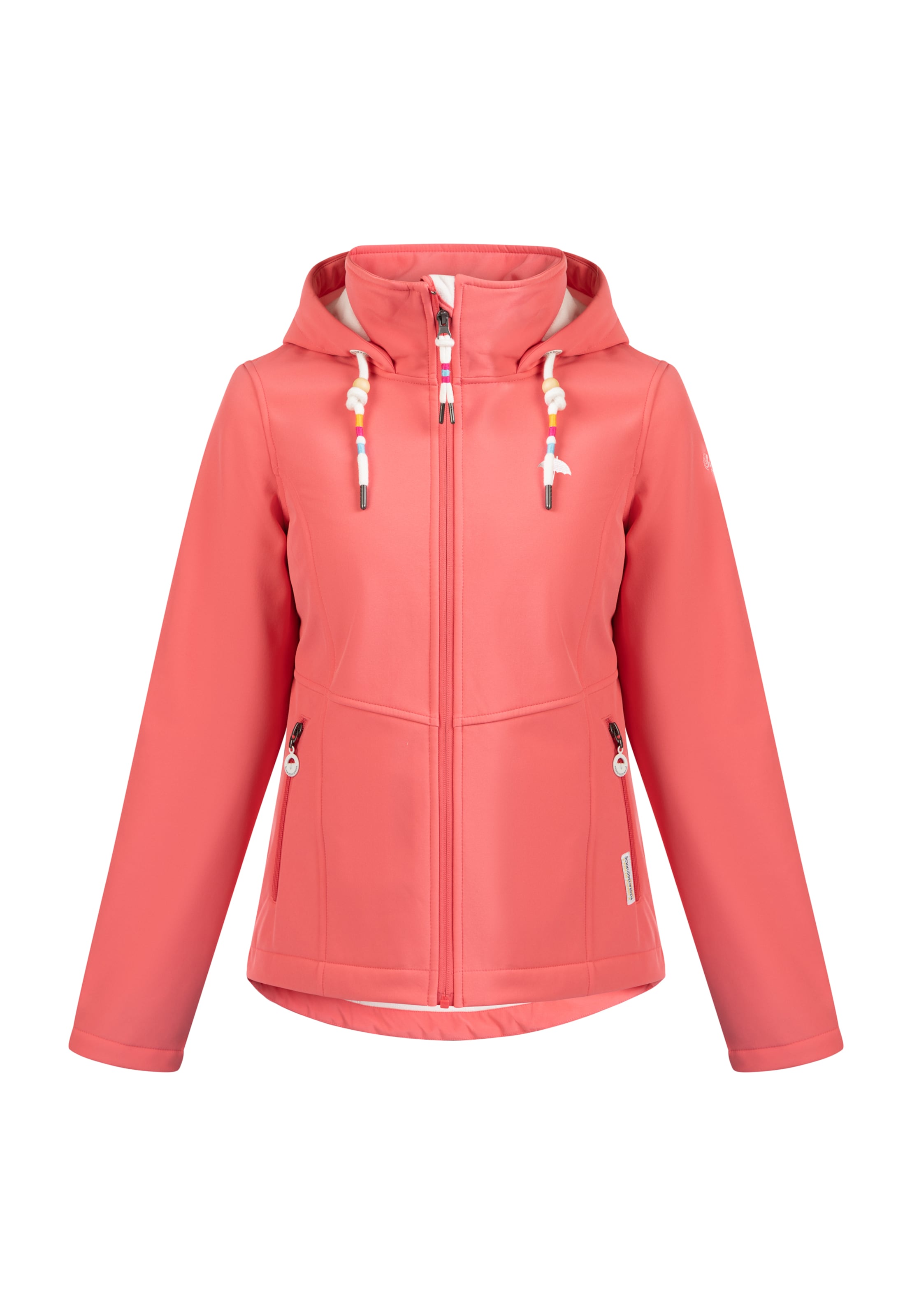 Schmuddelwedda Funktionsjacka i orange: framsida