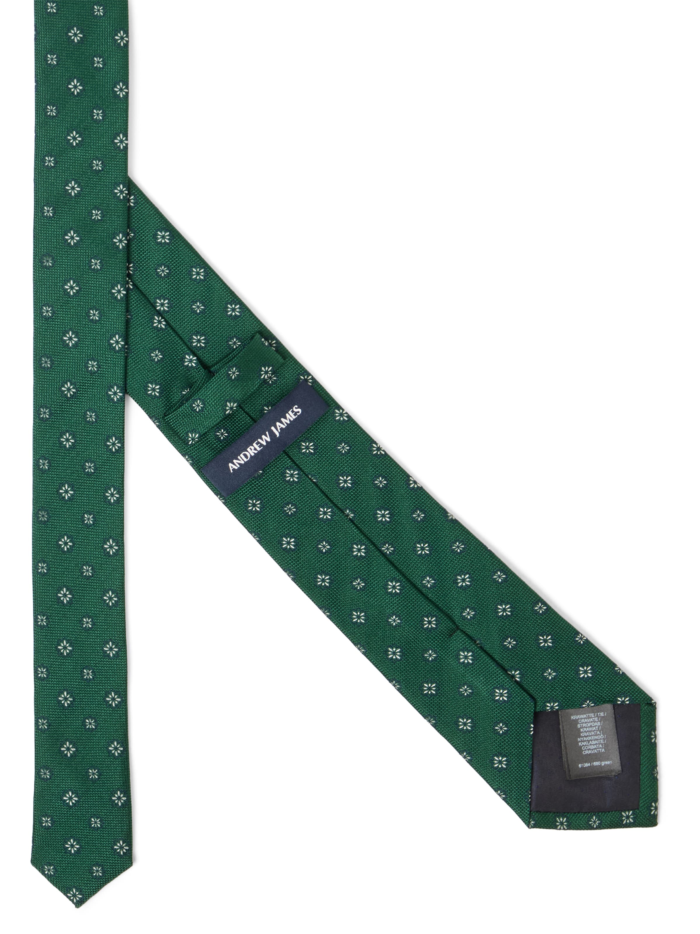 Andrew James Tie in Green