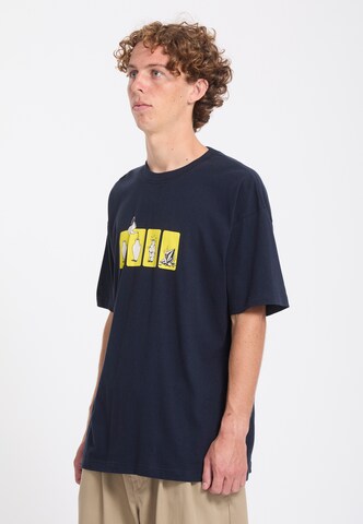Volcom T-Shirt 'Before I Break' in Blau