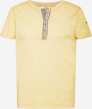 T-Shirt 'Arena' Key Largo en jaune : devant