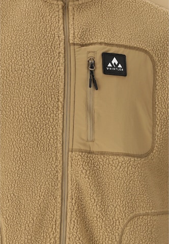Whistler Athletic fleece jacket 'Felis' in Beige
