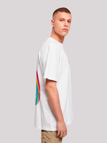 T-Shirt 'Heidi' F4NT4STIC en blanc