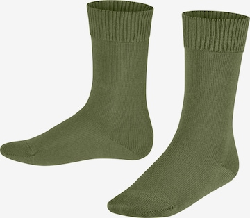 FALKE Socks 'Comfort Wool' in Green: front