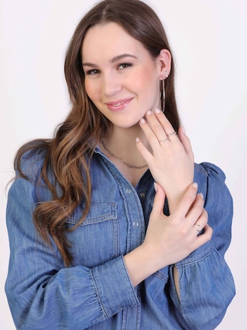 Lucardi Ring in Silber: Vorderseite