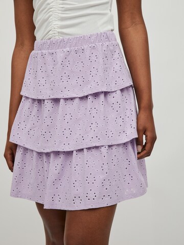 VILA Skirt 'Kawa' in Purple