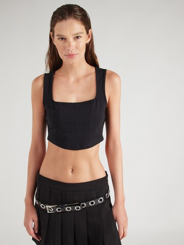 STUDIO SELECT Top 'Lavina' in Black: front