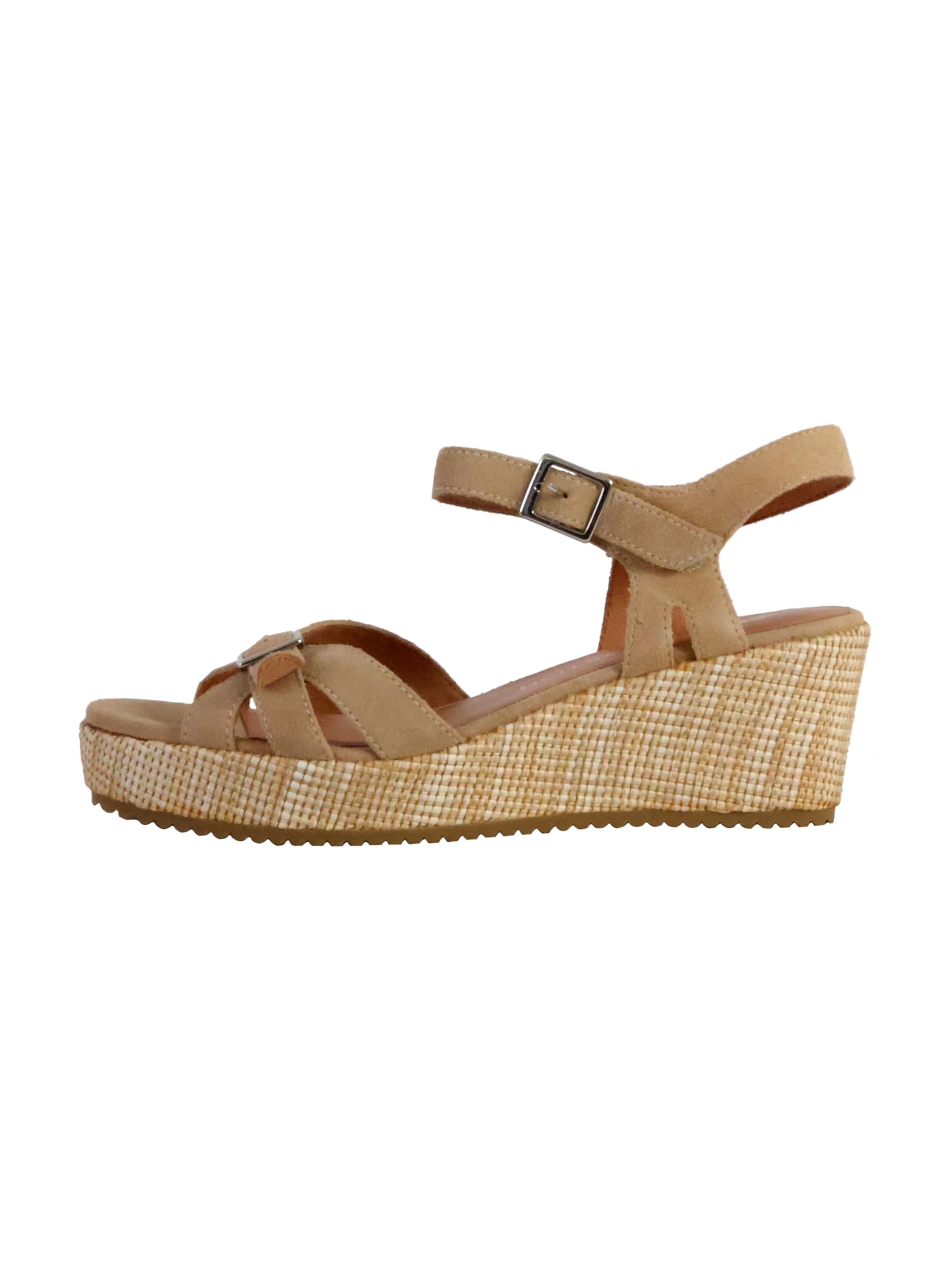 Emilie Karston Sandals in Beige: front