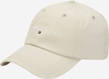 Cappello da baseball 'LINEAR' di Tommy Jeans in beige: frontale