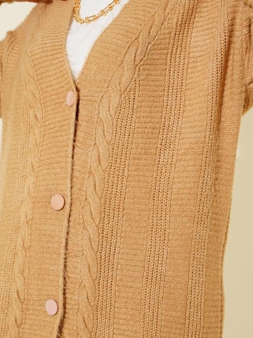 Cardigan Bigdart en marron