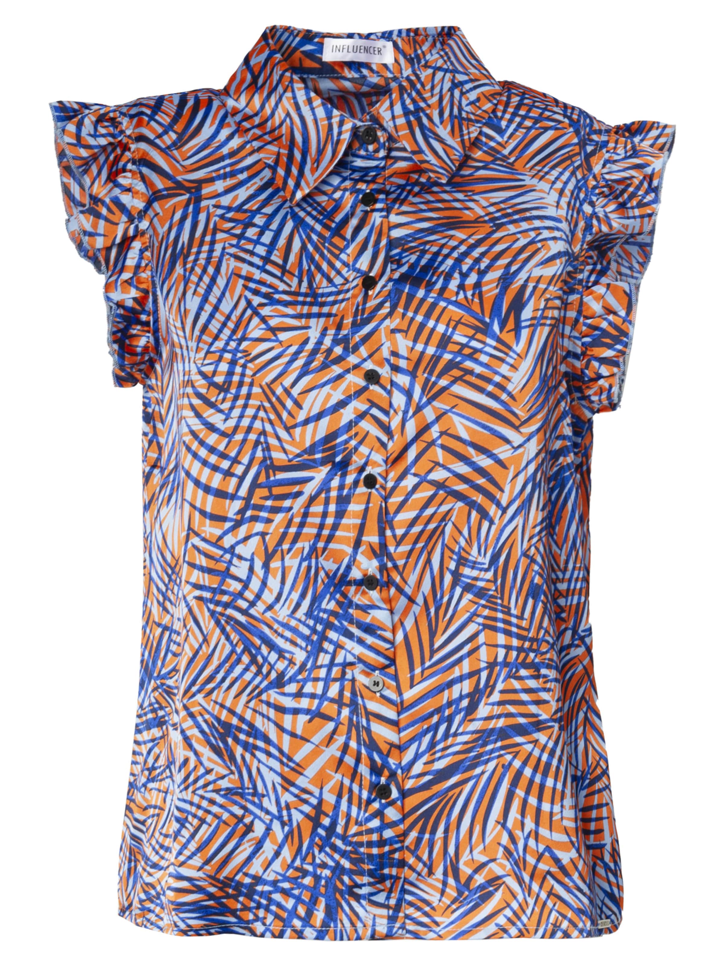 Camicia da donna di Influencer in colori misti: frontale