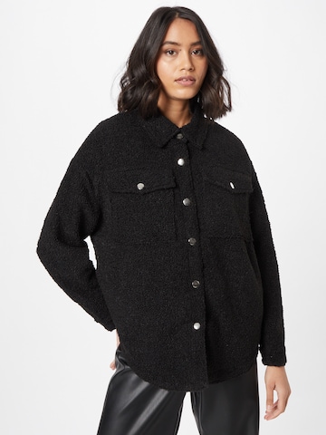 Urban Classics Between-Season Jacket in Black: front