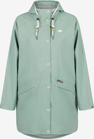 Schmuddelwedda Weatherproof jacket in Green: front