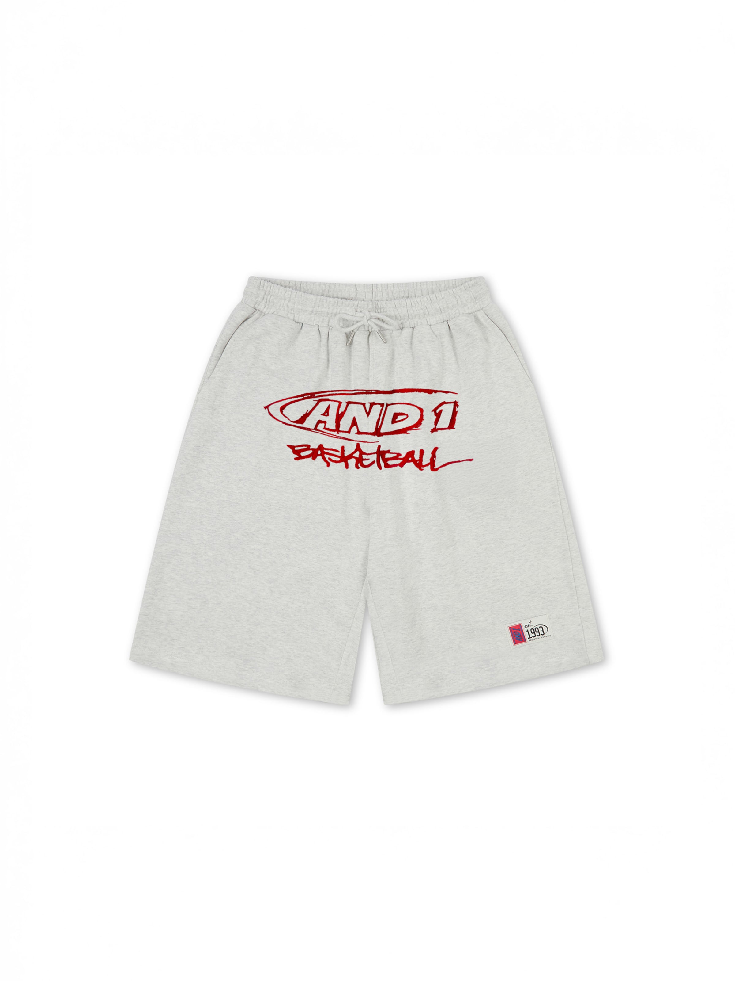 AND1 Štandardný strih Nohavice - Sivá: predná strana