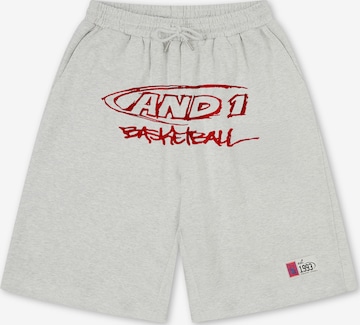 AND1 Regular Housut värissä harmaa: etupuoli