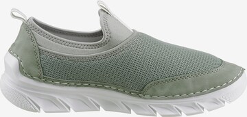 Rieker Slip-on obuv - Zelená