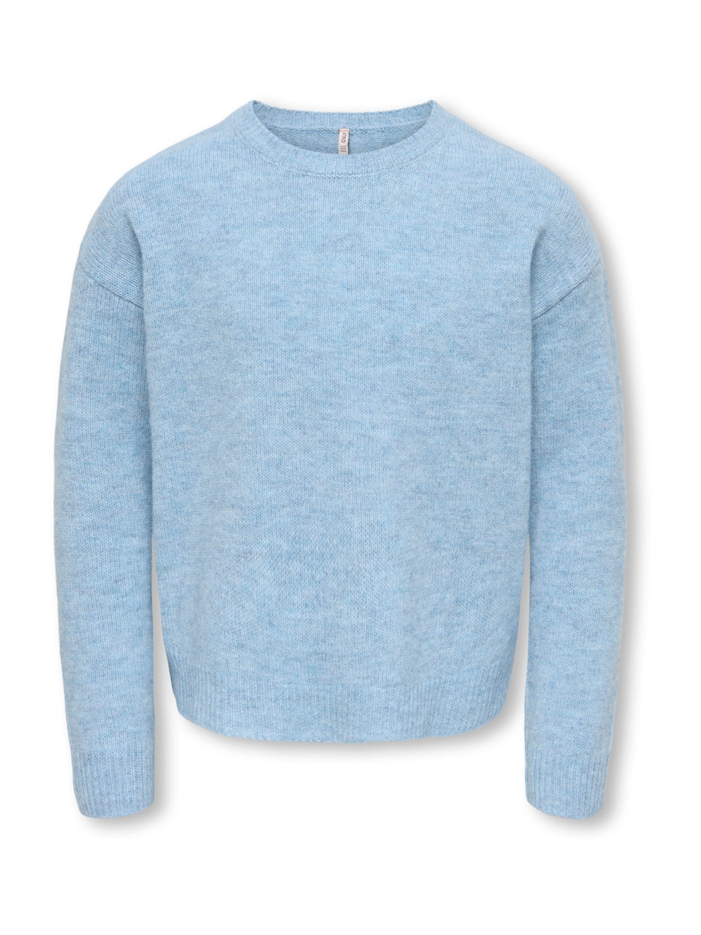 ONLY GIRLS Pullover 'KOGOLIVIA' in Blau: Vorderseite