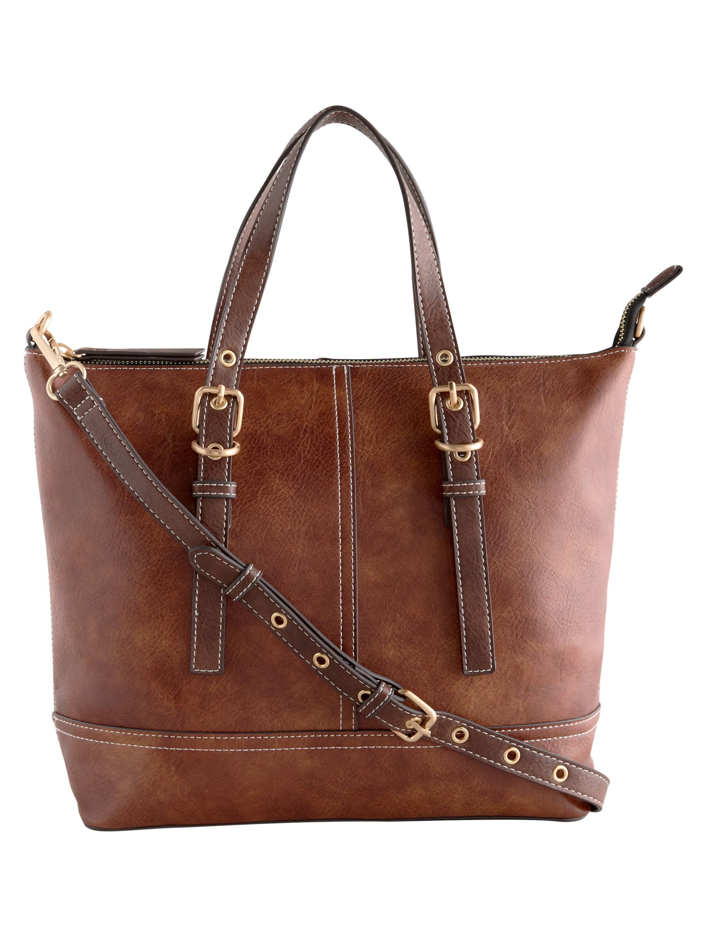 Next Poodlemiskott, värv pruun: eest vaates