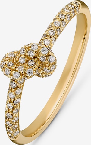 CHRIST Ring in Gelb: Vorderseite