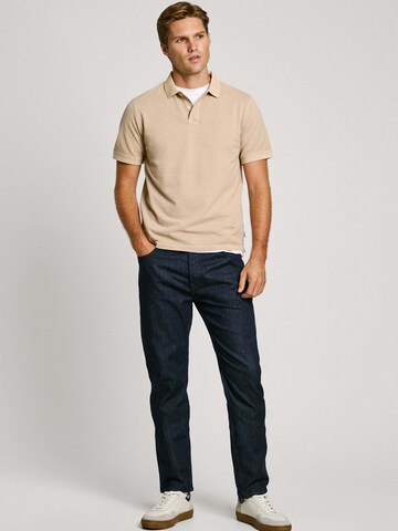 Pepe Jeans Poloshirt 'New Oliver' in Beige