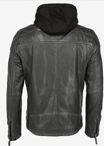 MUSTANG Lederjacke im Bikerlook 31020245 ' ' in Grau