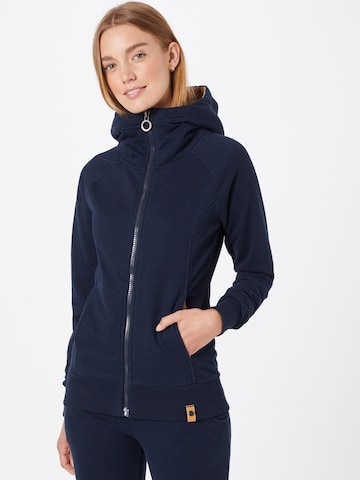 Fli Papigu Sweat jacket in Blue: front