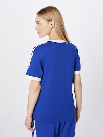 mėlyna ADIDAS ORIGINALS Marškinėliai 'Adicolor Classics 3-Stripes'