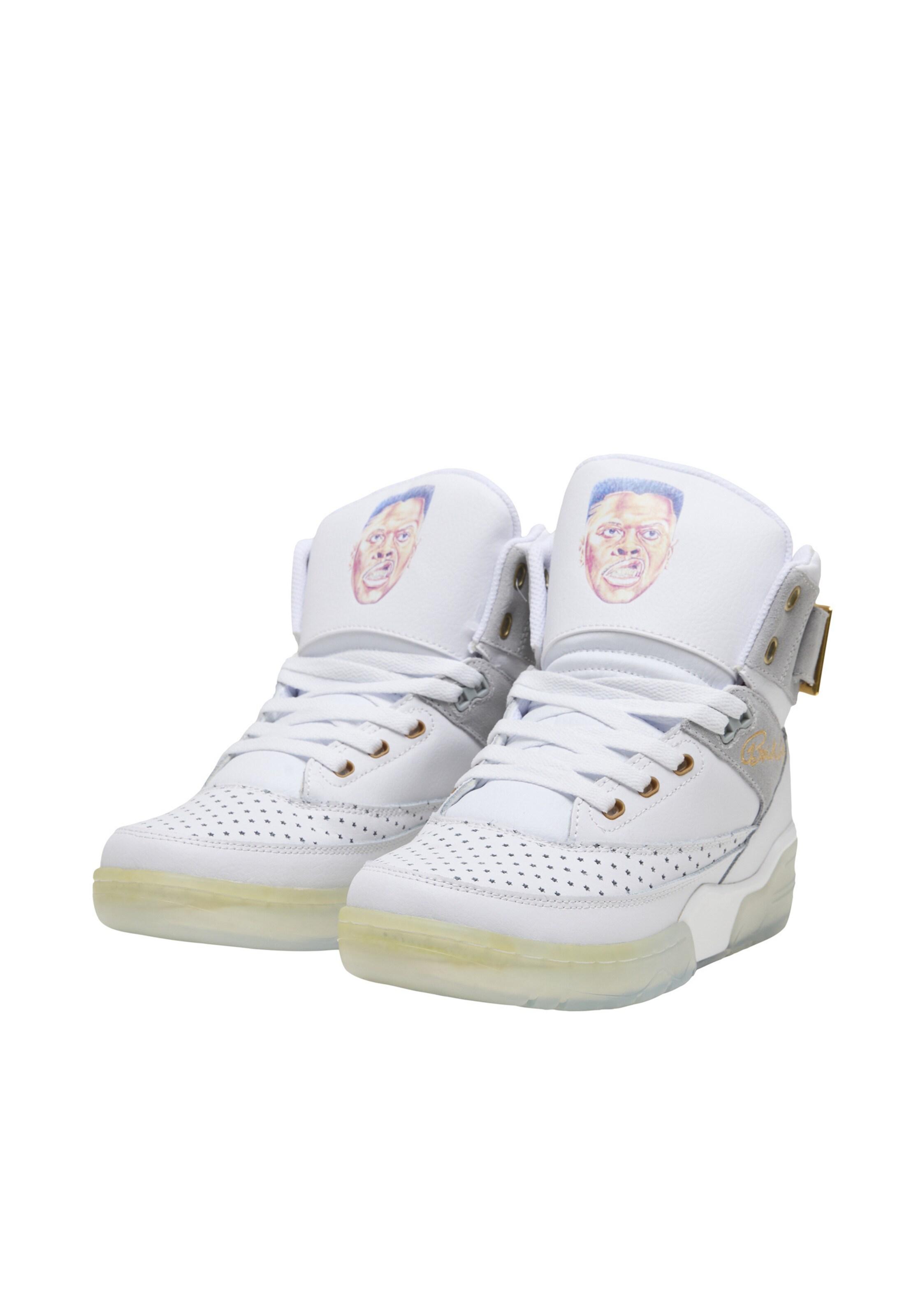 Ewing Magas szárú sportcipők '33 HI x Laurens' - fehér