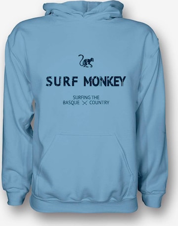 Surf Monkey - Sudadera en azul: frente