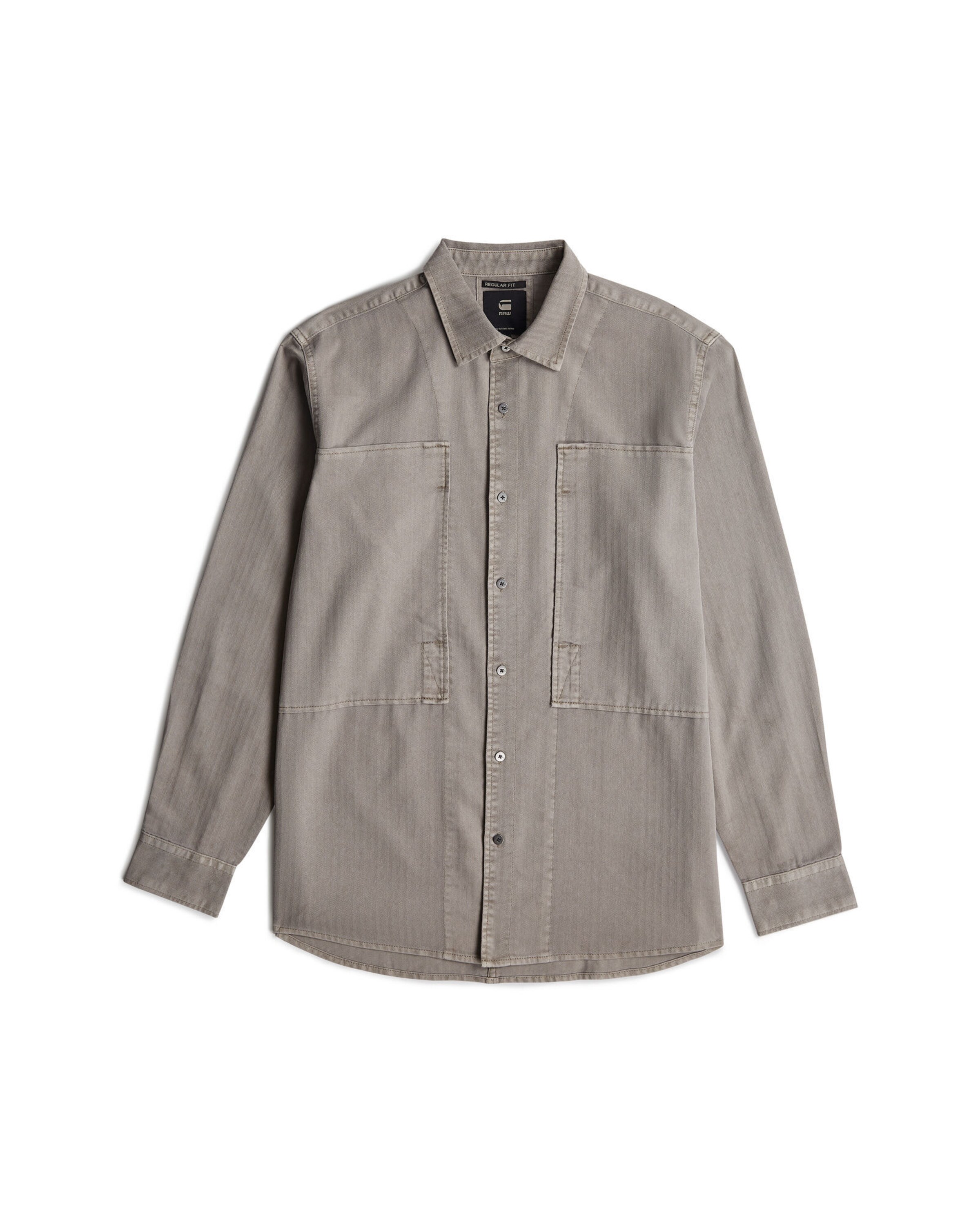 G-STAR Button Up Shirt in Grey, Item view