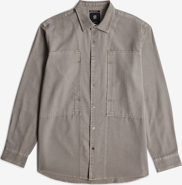 G-STAR Regular fit Overhemd in Grijs: voorkant