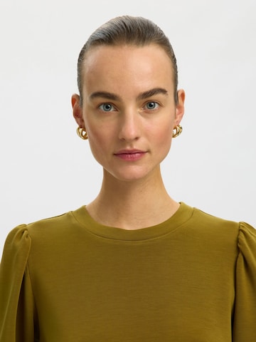 SELECTED Sweatshirt 'SLFTENNY' in Braun