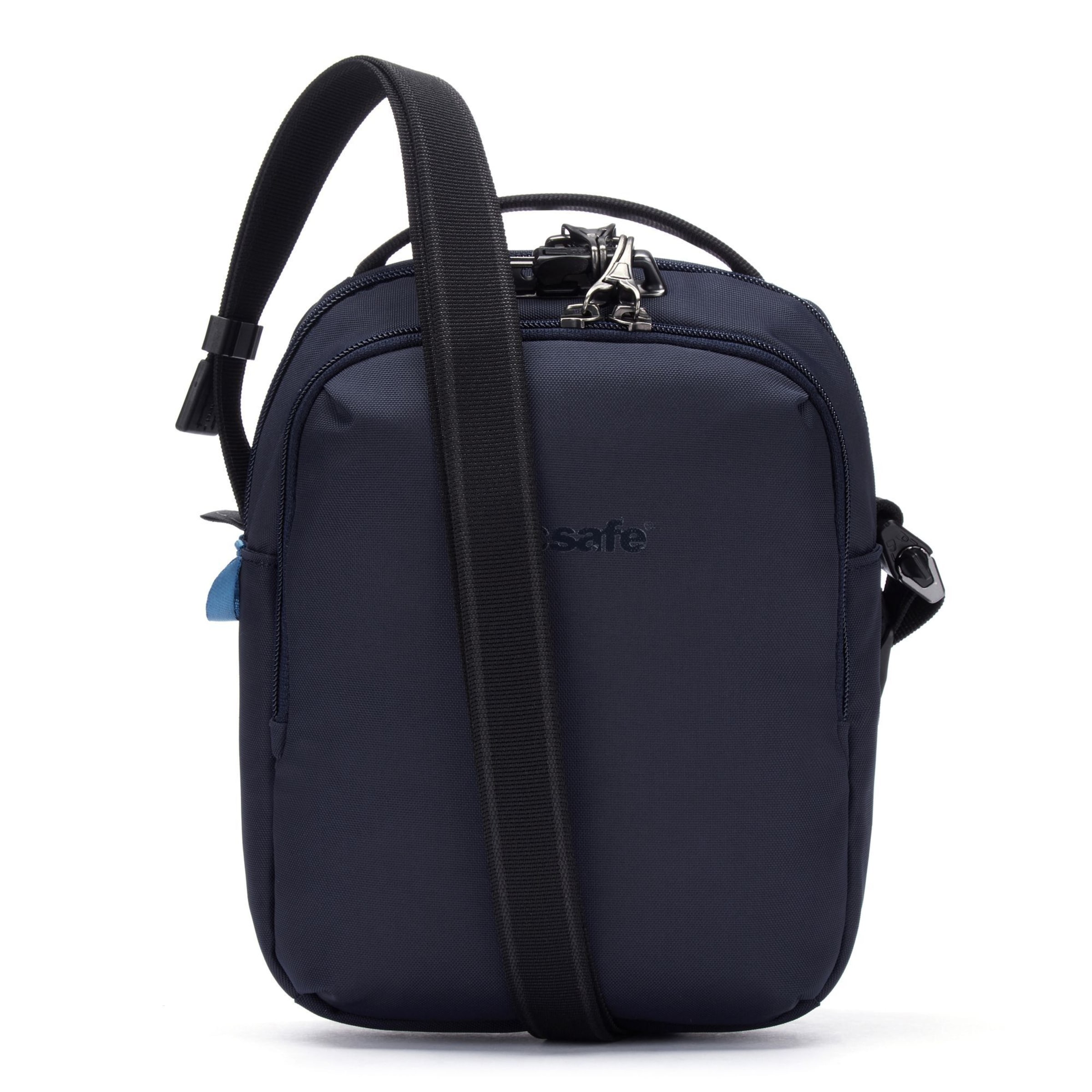 Pacsafe Crossbody Bag in Blue: front