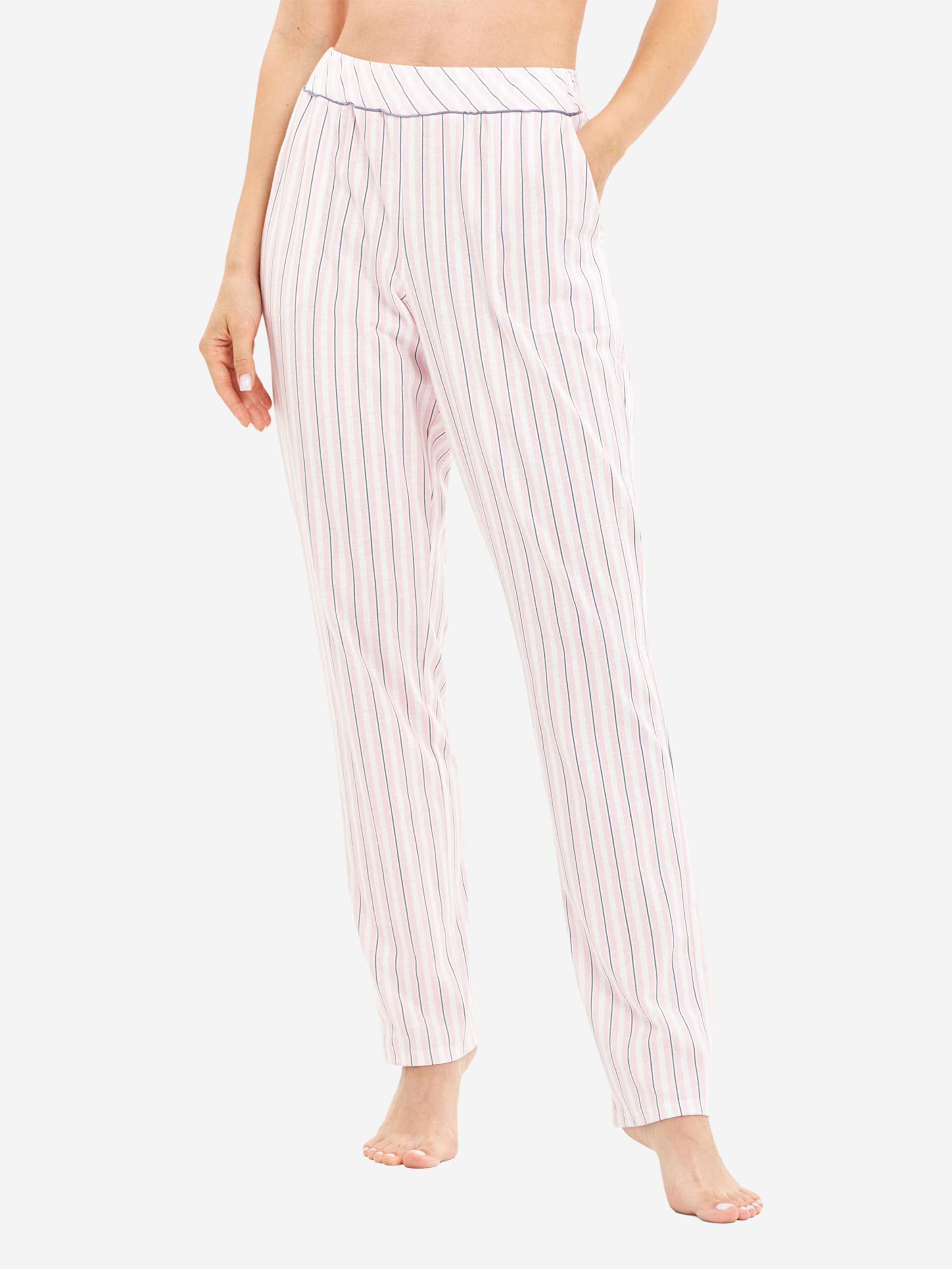 Rösch Pajama Pants ' Basic ' in Pink: front