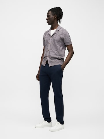 Regular Pantalon chino BOSS en bleu