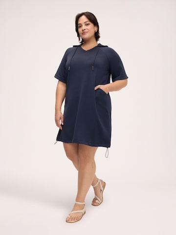 Robe Fiorella Rubino en bleu