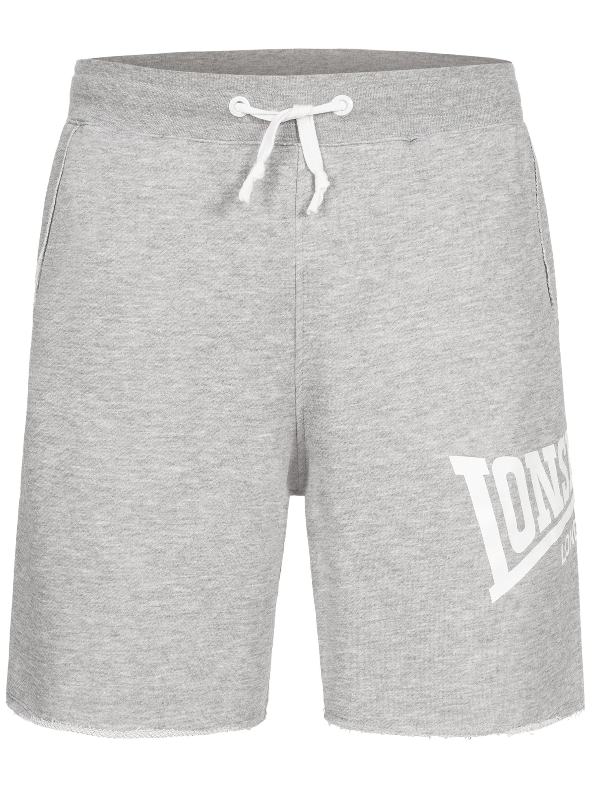 LONSDALE Штаны 'Polbathic' в Серый: спереди