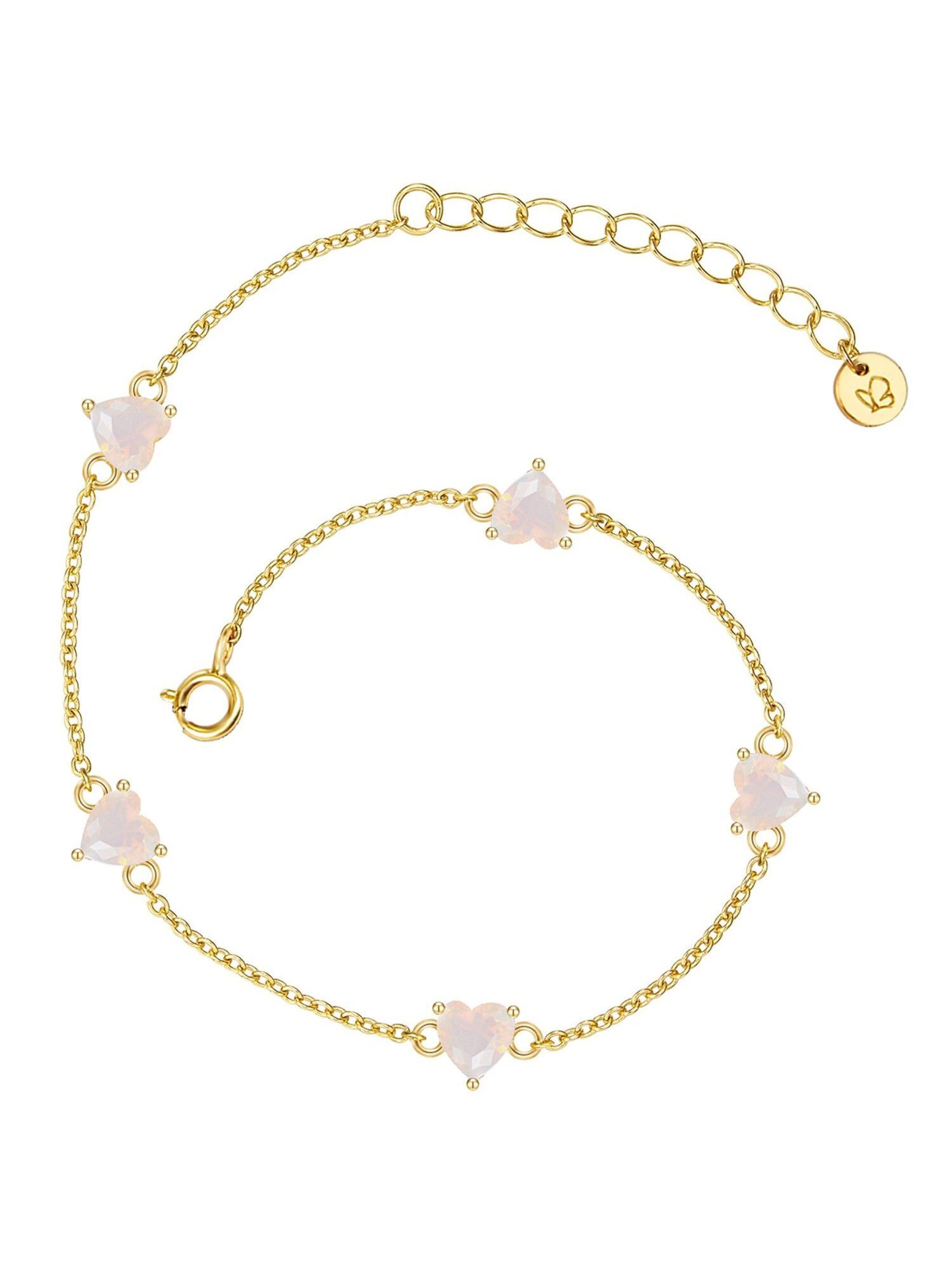 Braccialetto di Glanzstücke München in oro: frontale