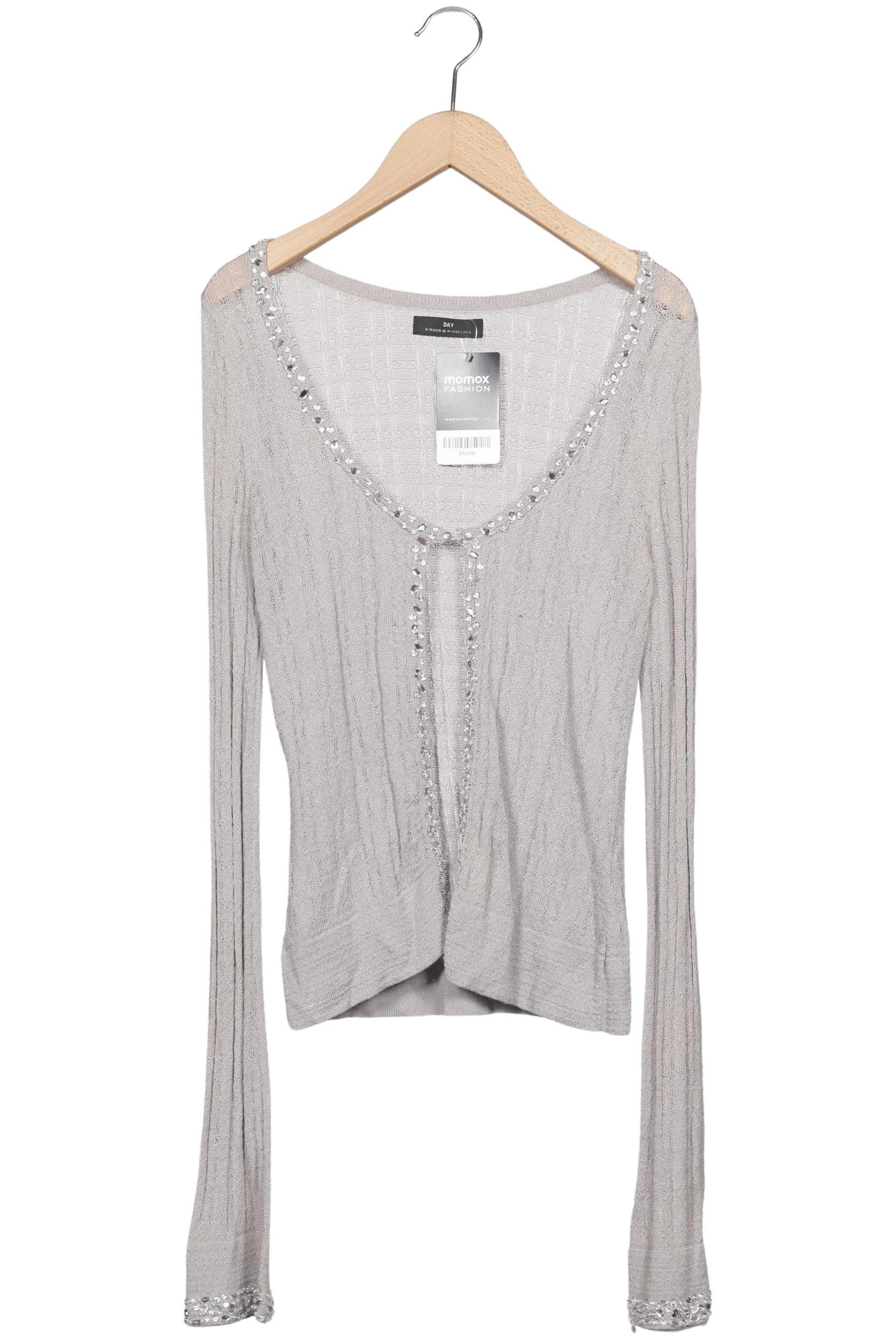 DAY BIRGER ET MIKKELSEN Strickjacke S in Grau: Vorderseite