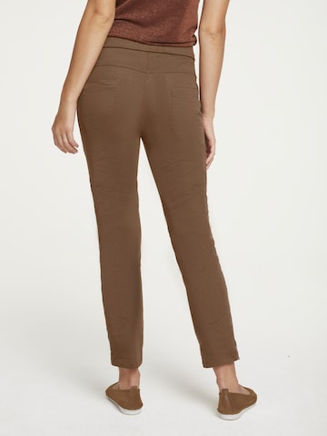 heine Slim fit Trousers in Brown