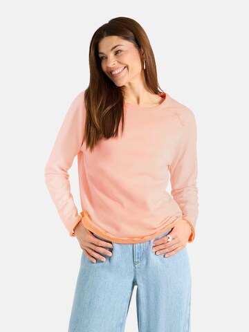 LIEBLINGSSTÜCK Sweatshirt in Orange: front