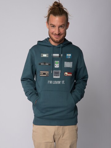 Sweat-shirt 'Videogames' Watapparel en bleu